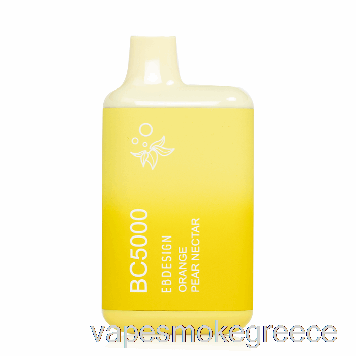 Vape Greece Bc5000 νέκταρ πορτοκαλιού αχλαδιού μιας χρήσης